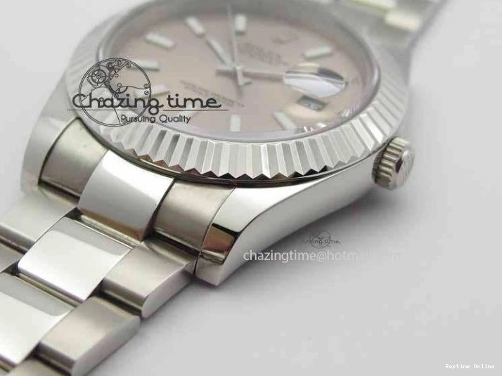 0106 DateJust II 41mm SS BP Maker Best Edition Gray Dial On SS Bracelet SA Trendsetting 3736